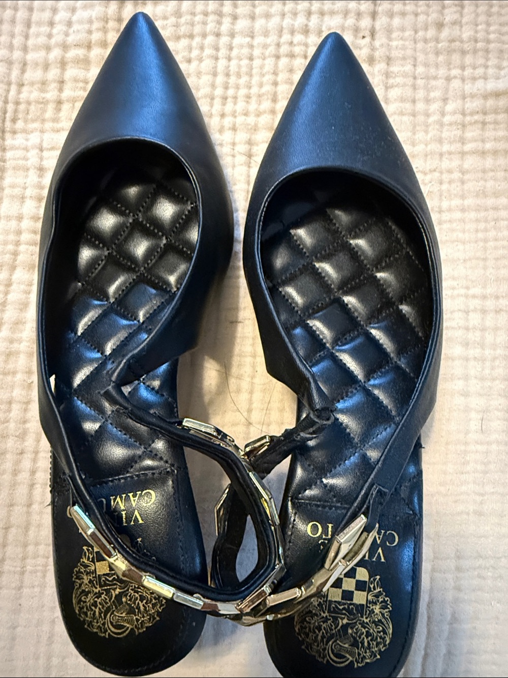 Vince Camuto sling backs size 8.5 Balck